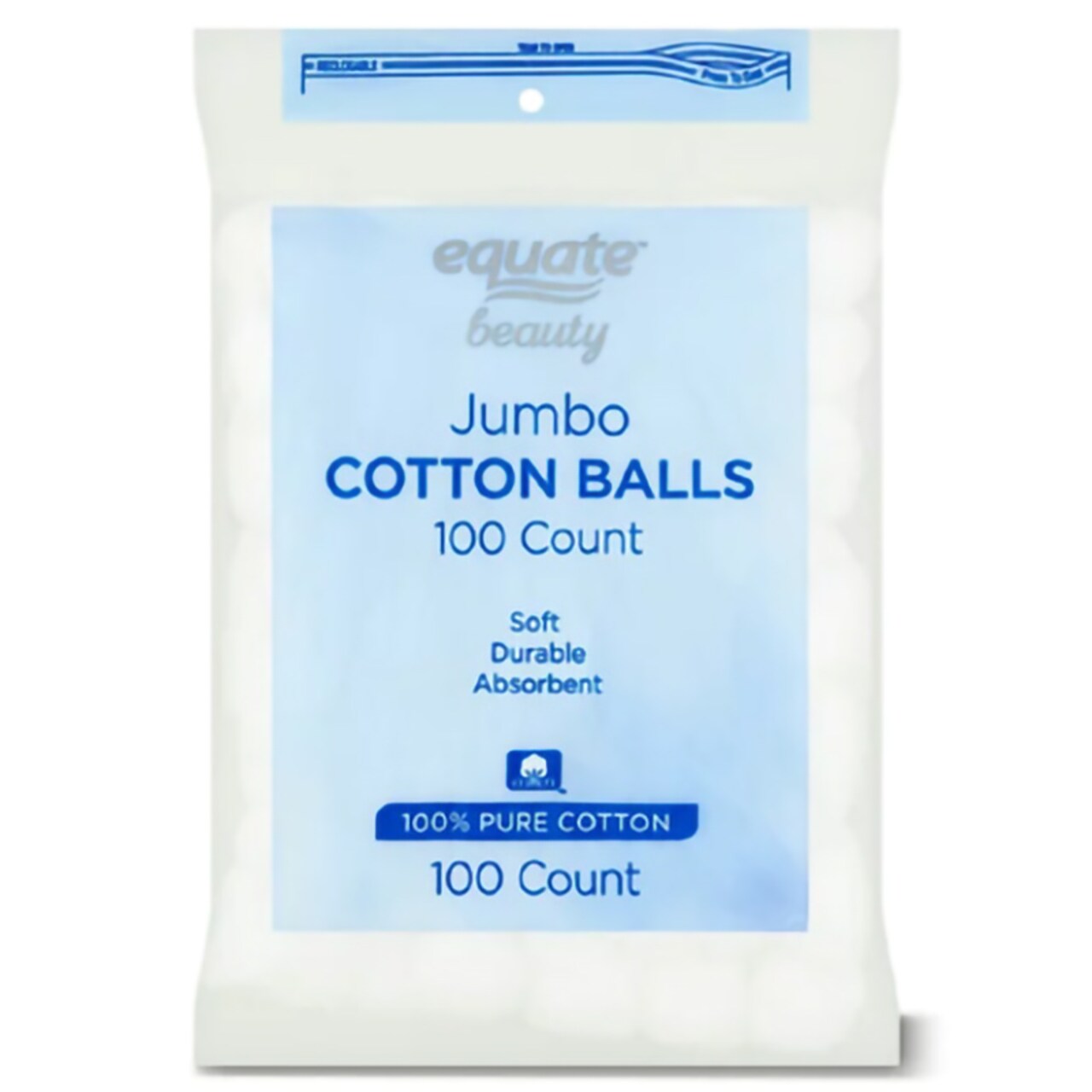 Cotton Balls – 100 Pack | Soft Craft Cotton for DIY Projects, Classrooms, and Everyday Use